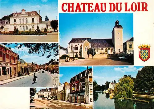 Chateau du Loir Ansichten  Kat. Chateau du Loir