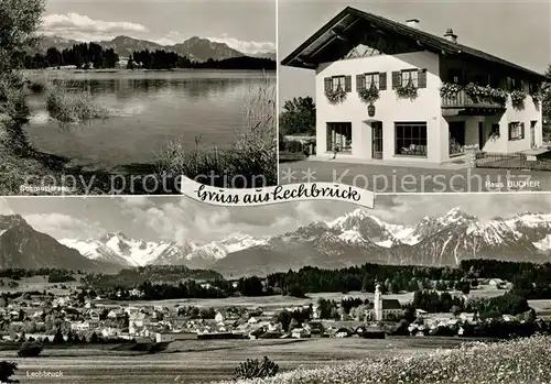 Lechbruck See Schmuttersee Haus Bucher Ortsansicht Kat. Lechbruck am See