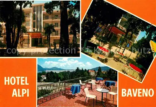 AK / Ansichtskarte Baveno Hotel Alpi Kat. Lago Maggiore
