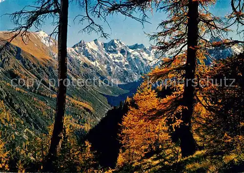 AK / Ansichtskarte Val Cluozza mit Piz dal Diavel Kat. Zernez