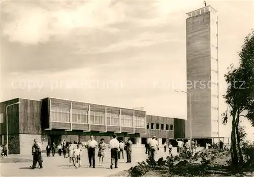 AK / Ansichtskarte Oberwiesenthal Erzgebirge HO Gaststaette Fichtelberghaus Aussichtsturm Kat. Oberwiesenthal