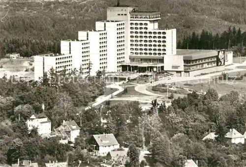 AK / Ansichtskarte Friedrichroda FDGB Erholungsheim August Bebel Fliegeraufnahme Kat. Friedrichroda