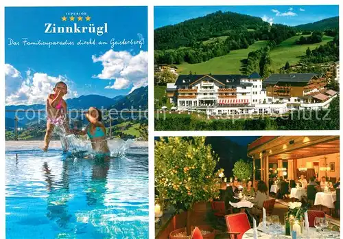 AK / Ansichtskarte St Johann Pongau Wellness Relax Hotel Zinnkruegl am Geisterberg Kat. 