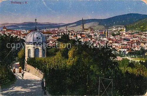 AK / Ansichtskarte Freiburg Breisgau Muenster Panorama Kat. Freiburg im Breisgau