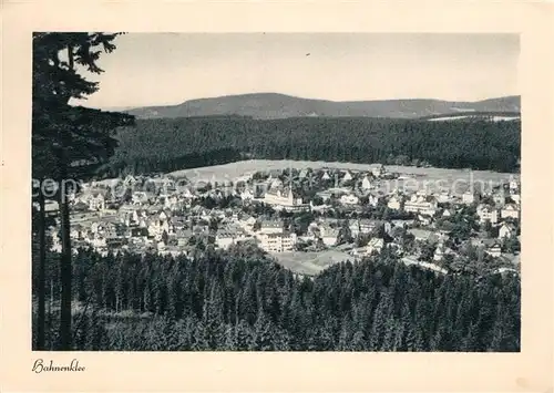 AK / Ansichtskarte Hahnenklee Bockswiese Harz Panorama Kat. Goslar