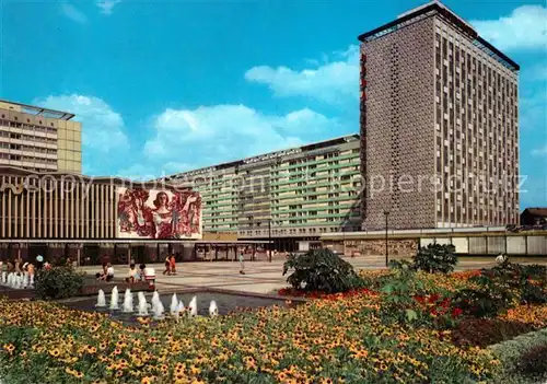 AK / Ansichtskarte Dresden Prager Strasse Interhotel Newa Kat. Dresden Elbe