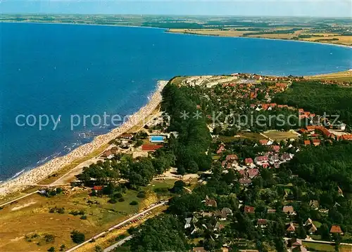 AK / Ansichtskarte Hohwacht Ostseebad Fliegeraufnahme Kat. Hohwacht (Ostsee)