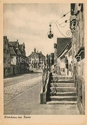 AK / Ansichtskarte Berlin Wirtshaus zur Krone Kat. Berlin