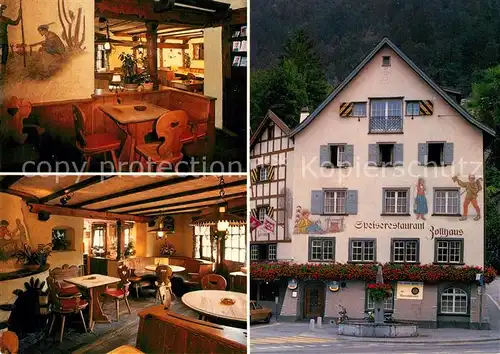 AK / Ansichtskarte Chur GR Restaurant zum alten Zollhaus Alte Zollhausstube Kat. Chur