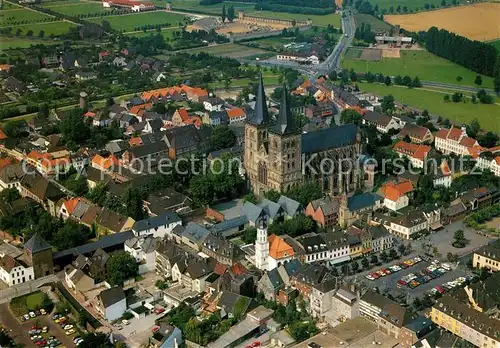 AK / Ansichtskarte Xanten Dom Archaeologischer Park Fliegeraufnahme Kat. Xanten