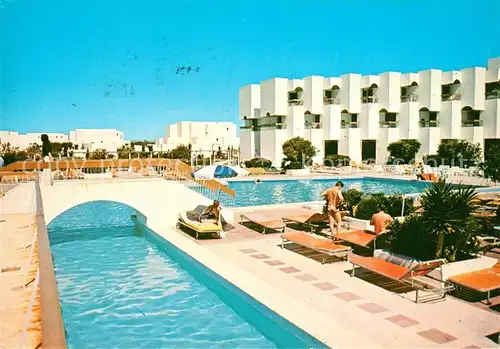 AK / Ansichtskarte Nabeul Hotel Les Pyramides Piscine Kat. Tunesien