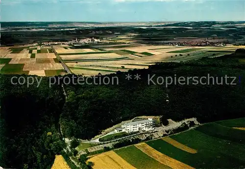 AK / Ansichtskarte Wonsheim Fliegeraufnahme mit DRK Muettergenesungsheim Haus Rheinhessen Kat. Wonsheim