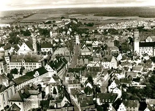 Dillingen Donau Fliegeraufnahme Kat. Dillingen a.d.Donau