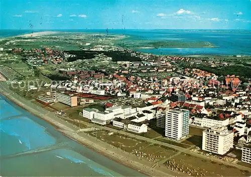 Norderney Nordseebad Nordseeinsel Fliegeraufnahme Kat. Norderney