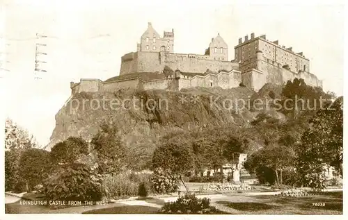 Edinburgh Castle from the West Kat. Edinburgh