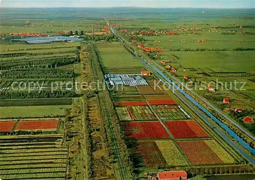 AK / Ansichtskarte Wiesmoor Fliegeraufnahme Ostfriesland Kat. Wiesmoor