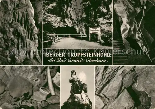 AK / Ansichtskarte Bad Grund Iberger Tropfsteinhoehle Kat. Bad Grund (Harz)