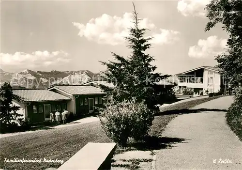 AK / Ansichtskarte Lindenberg Allgaeu Familienferiendorf Nadenberg Alpenblick Kat. Lindenberg i.Allgaeu