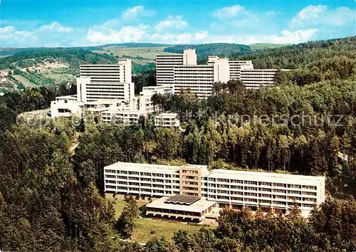 AK / Ansichtskarte Bad Neustadt Rhoen Klinikum und Franken Sanatorium Fliegeraufnahme Kat. Bad Neustadt a.d.Saale