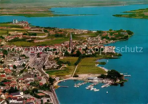 AK / Ansichtskarte Schleswig Schlei Fliegeraufnahme Kat. Erfde