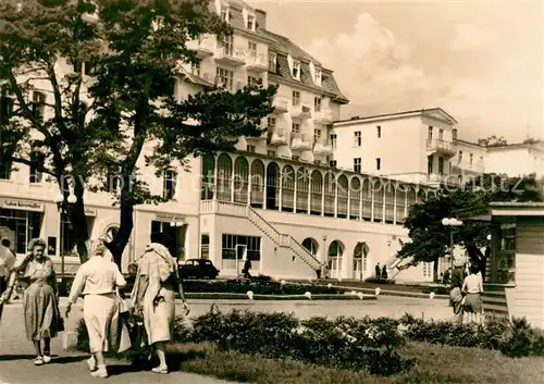 AK / Ansichtskarte Heringsdorf Ostseebad Usedom FDGB Heim Solidaritaet Kat. Heringsdorf