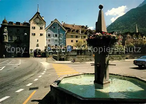 AK / Ansichtskarte Chur GR Obertor Brunnen Kat. Chur