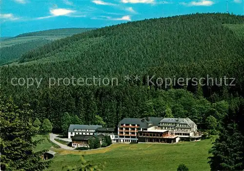 AK / Ansichtskarte Rimberg Schmallenberg Hotel Knoche Fliegeraufnahme Kat. Schmallenberg