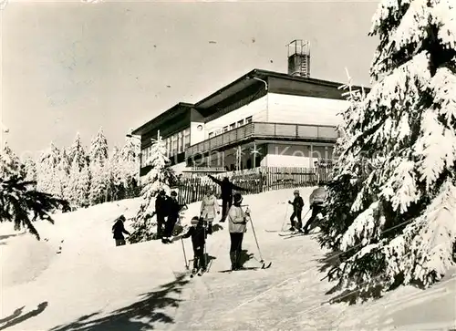 AK / Ansichtskarte Oberhof Thueringen Schanzenbaude Kat. Oberhof Thueringen