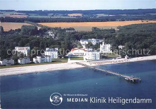 AK / Ansichtskarte Heiligendamm Ostseebad Median Klinik Fliegeraufnahme Kat. Bad Doberan