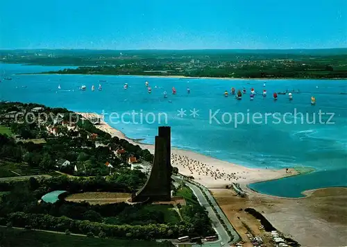 AK / Ansichtskarte Laboe Fliegeraufnahme Denkmal Kat. Laboe