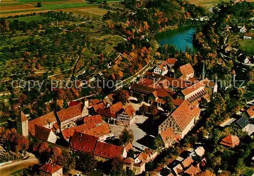 AK / Ansichtskarte Maulbronn Ehem Zisterzienserkloster Maulbronn Fliegeraufnahme Kat. Maulbronn