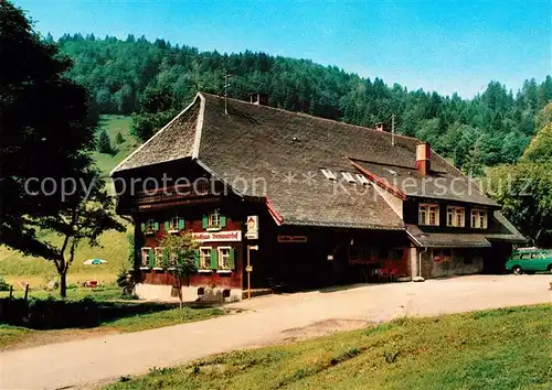 AK / Ansichtskarte Bernau Schwarzwald Gasthof Pension Bernauer Hof Kat. Bernau im Schwarzwald