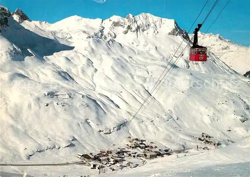 AK / Ansichtskarte Seilbahn Zuers am Arlberg Madloch Omeshorn  Kat. Bahnen