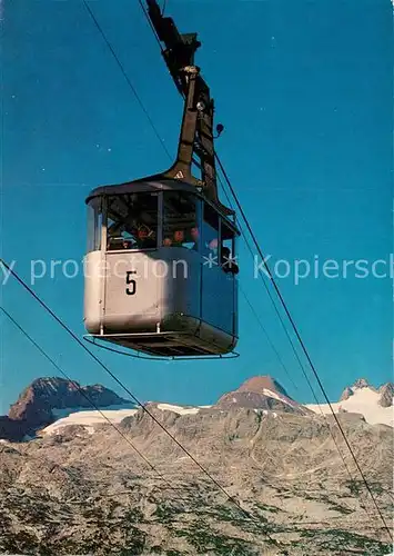 AK / Ansichtskarte Seilbahn Dachstein  Kat. Bahnen