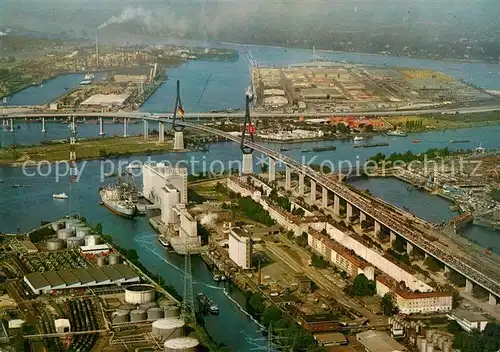 AK / Ansichtskarte Hamburg Fliegeraufnahme Kohlbrandbruecke Kat. Hamburg