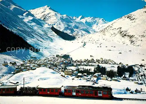 AK / Ansichtskarte Furka Oberalp Bahn Andermatt Furka Kat. Eisenbahn