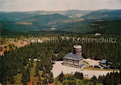 AK / Ansichtskarte Winterberg Hochsauerland Berggaststaette Kahler Asten Fliegeraufnahme Kat. Winterberg