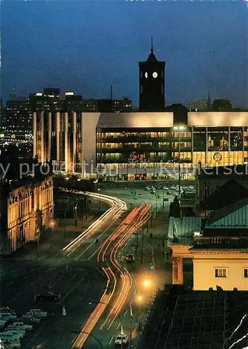 AK / Ansichtskarte Berlin Palast der Republik Nacht Kat. Berlin