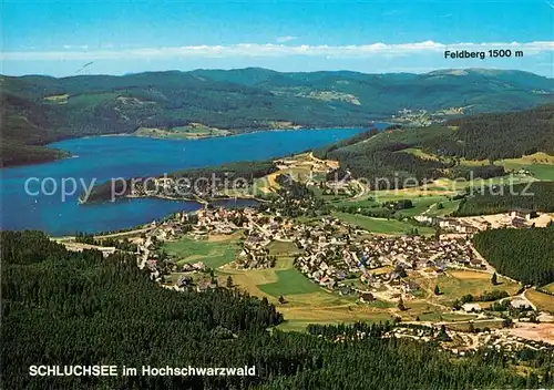 AK / Ansichtskarte Schluchsee Fliegeraufnahme Kat. Schluchsee