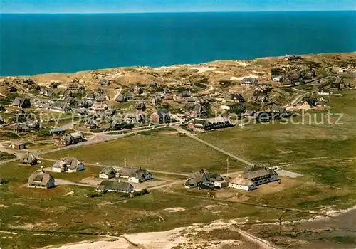 AK / Ansichtskarte Rantum Sylt Fliegeraufnahme Kat. Rantum (Sylt)