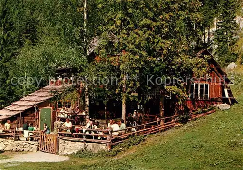 AK / Ansichtskarte Mallnitz Kaernten Schwussnerhuette