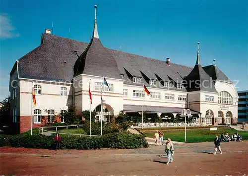 AK / Ansichtskarte Westerland Sylt Rathaus und Spielbank Kat. Westerland