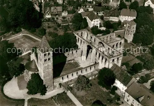 AK / Ansichtskarte Bad Hersfeld Stiftsruine Fliegeraufnahme Kat. Bad Hersfeld