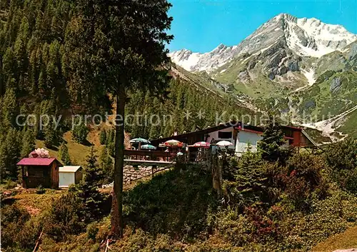 AK / Ansichtskarte Imst Tirol Latschenhuette mit Mutterkopf Imst Tirol Kat. Imst