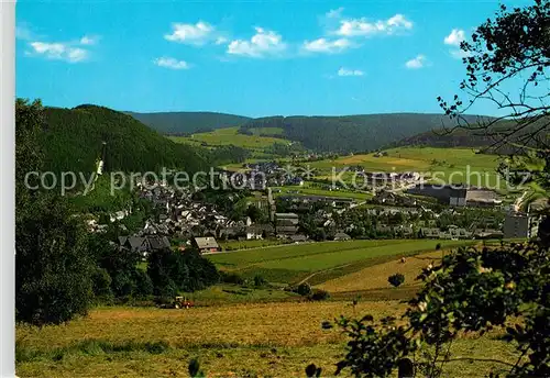 AK / Ansichtskarte Willingen Sauerland Panorama Willingen Sauerland Kat. Willingen (Upland)