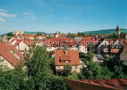 AK / Ansichtskarte Endersbach Panorama Kirche Endersbach Kat. Weinstadt