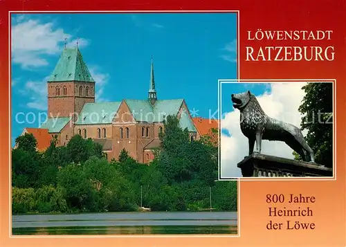 AK / Ansichtskarte Ratzeburg Dom Loewendenkmal Ratzeburg Kat. Ratzeburg