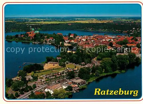 AK / Ansichtskarte Ratzeburg Fliegeraufnahme Ratzeburg Kat. Ratzeburg