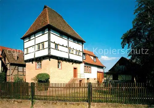 AK / Ansichtskarte Amorbach Templer Haus Zweitaeltestes Fachwerkgebaeude Deutschland Amorbach Kat. Amorbach