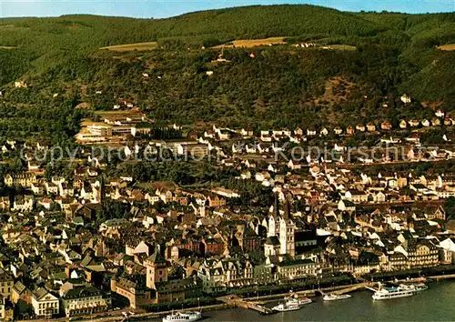 AK / Ansichtskarte Boppard Rhein Fliegeraufnahme Boppard Rhein Kat. Boppard